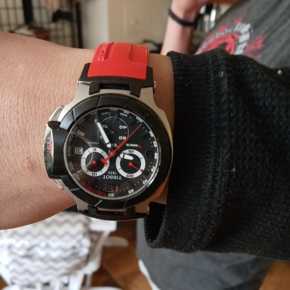 Men watch